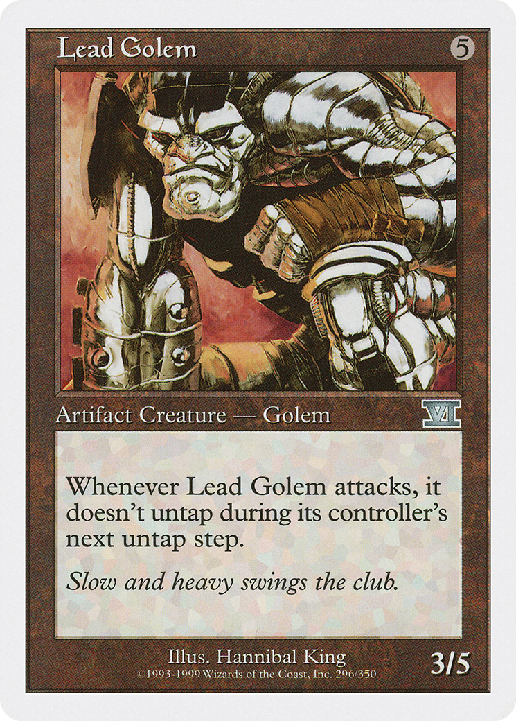 Lead Golem Card Image