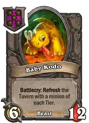 Baby Kodo Card Image