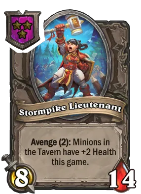 Stormpike Lieutenant Card Image