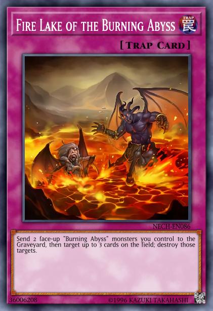 Fire Lake of the Burning Abyss Card Image