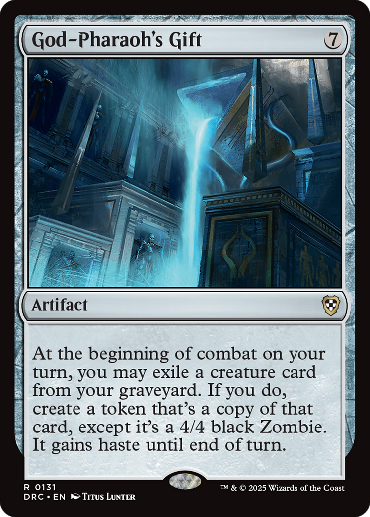 God-Pharaoh's Gift Card Image