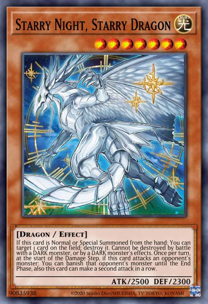 Starry Night, Starry Dragon Card Image