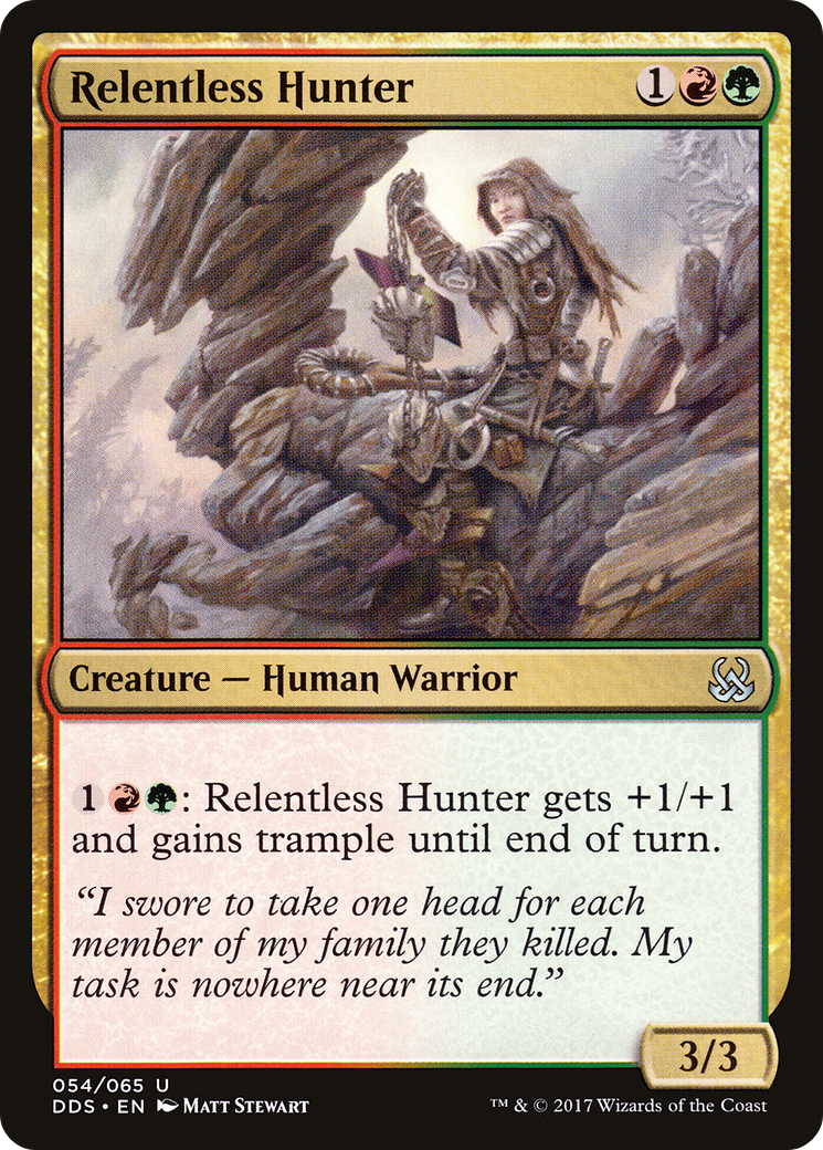 Relentless Hunter Card Image