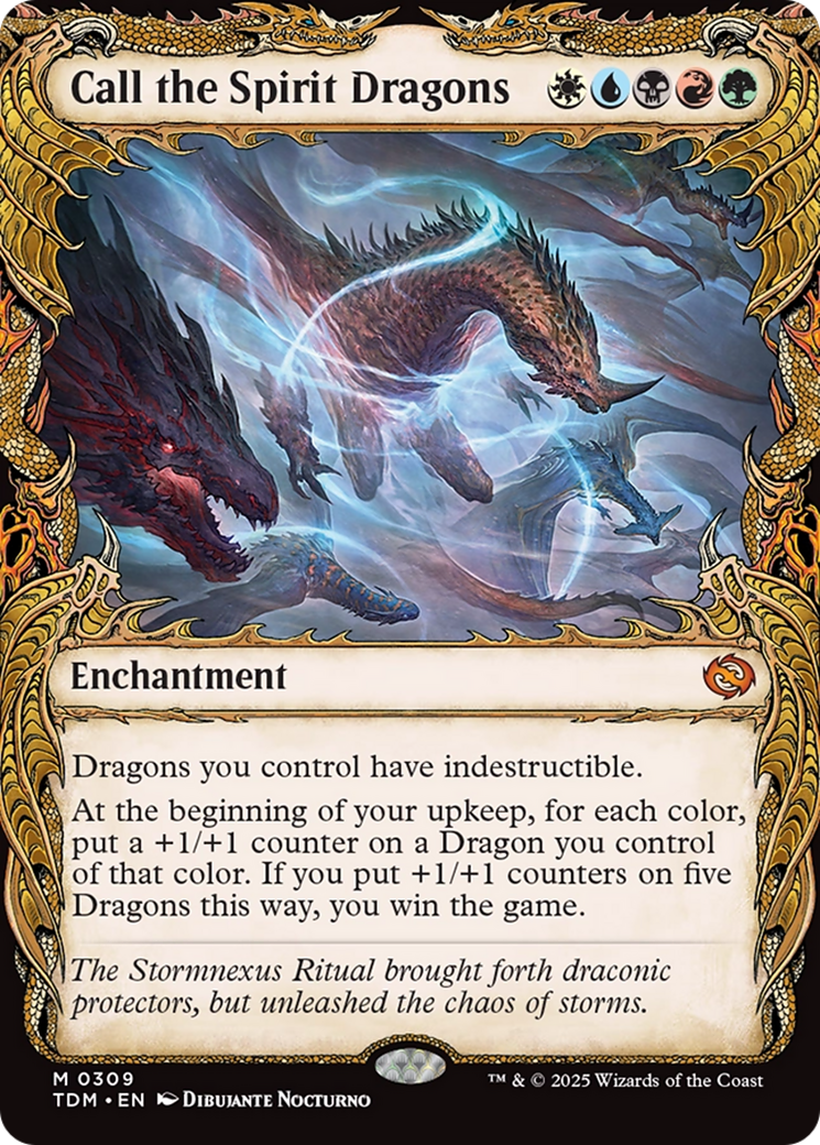 Call the Spirit Dragons Card Image
