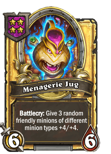 Menagerie Jug Card Image