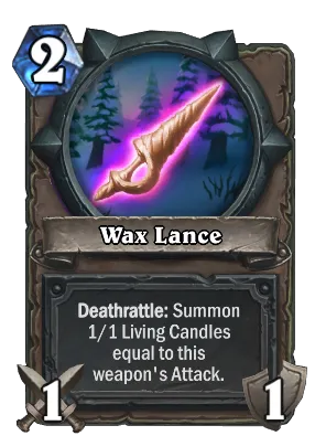 Wax Lance Card Image