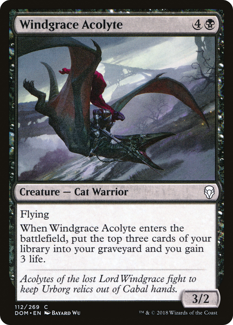 Windgrace Acolyte Card Image