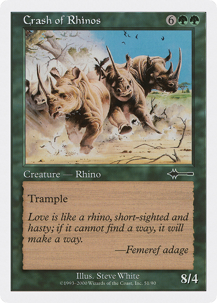 Crash of Rhinos Card Image