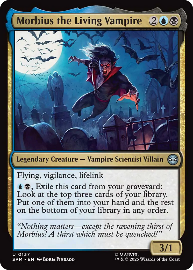 Morbius the Living Vampire Card Image