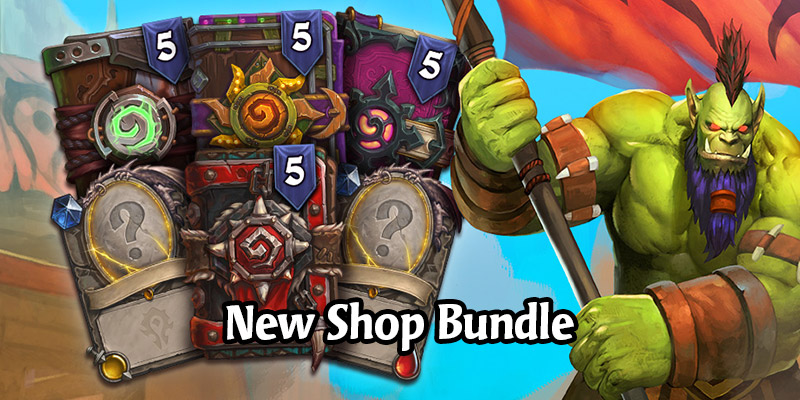 Hearthstone's Crossroads Bundle is Now Live! 2 Forged in the Barrens Legendary Cards + 20 Total Packs From 4 Sets