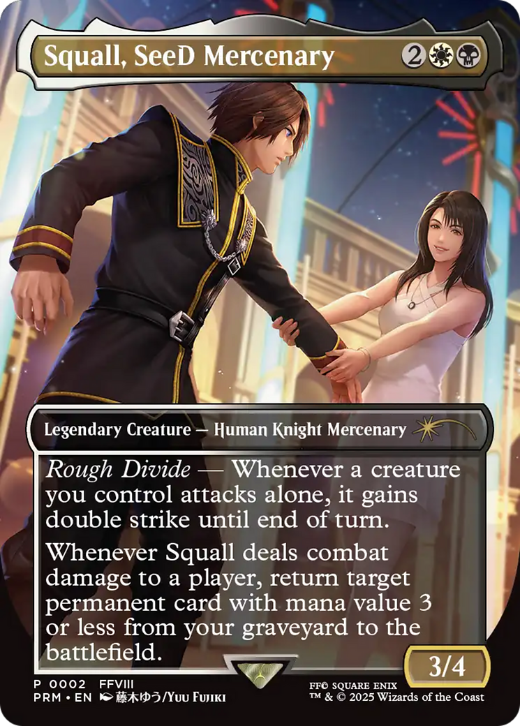 Squall, SeeD Mercenary Card Image