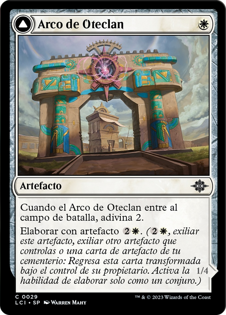 Oteclan Landmark // Oteclan Levitator Card Image