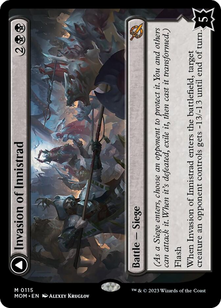 Invasion of Innistrad // Deluge of the Dead Card Image