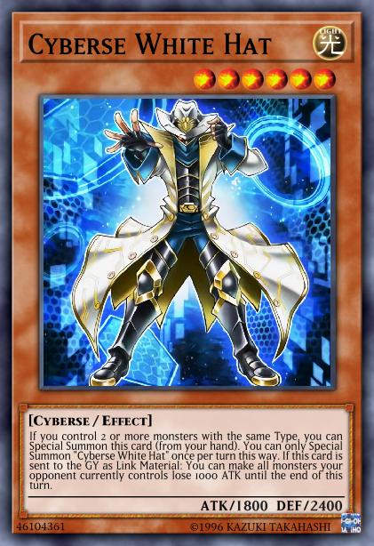 Cyberse White Hat Card Image