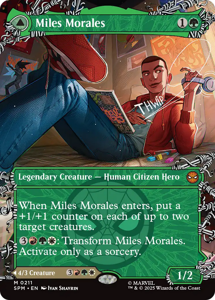 Miles Morales // Ultimate Spider-Man Card Image