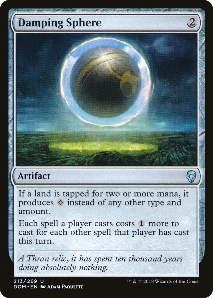 Damping Sphere Card Image