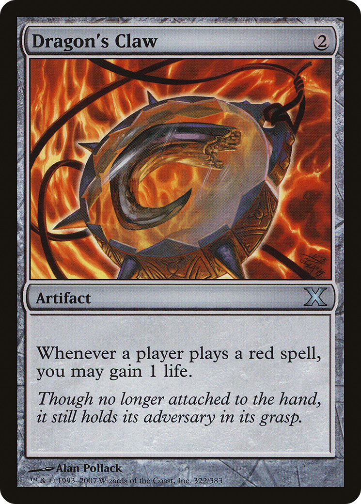 Dragon's Claw Card Image