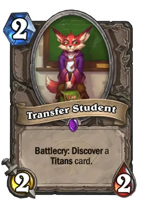 Transfer Student Card Image