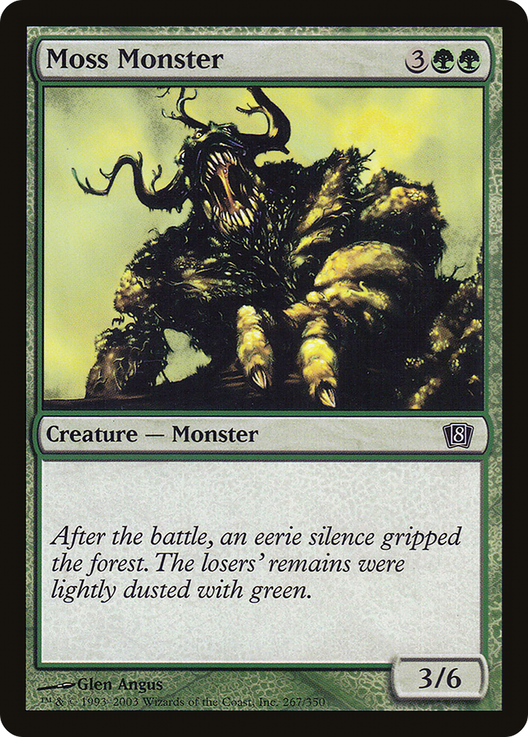 Moss Monster Card Image