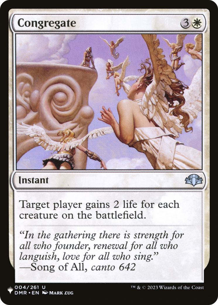 Congregate Card Image
