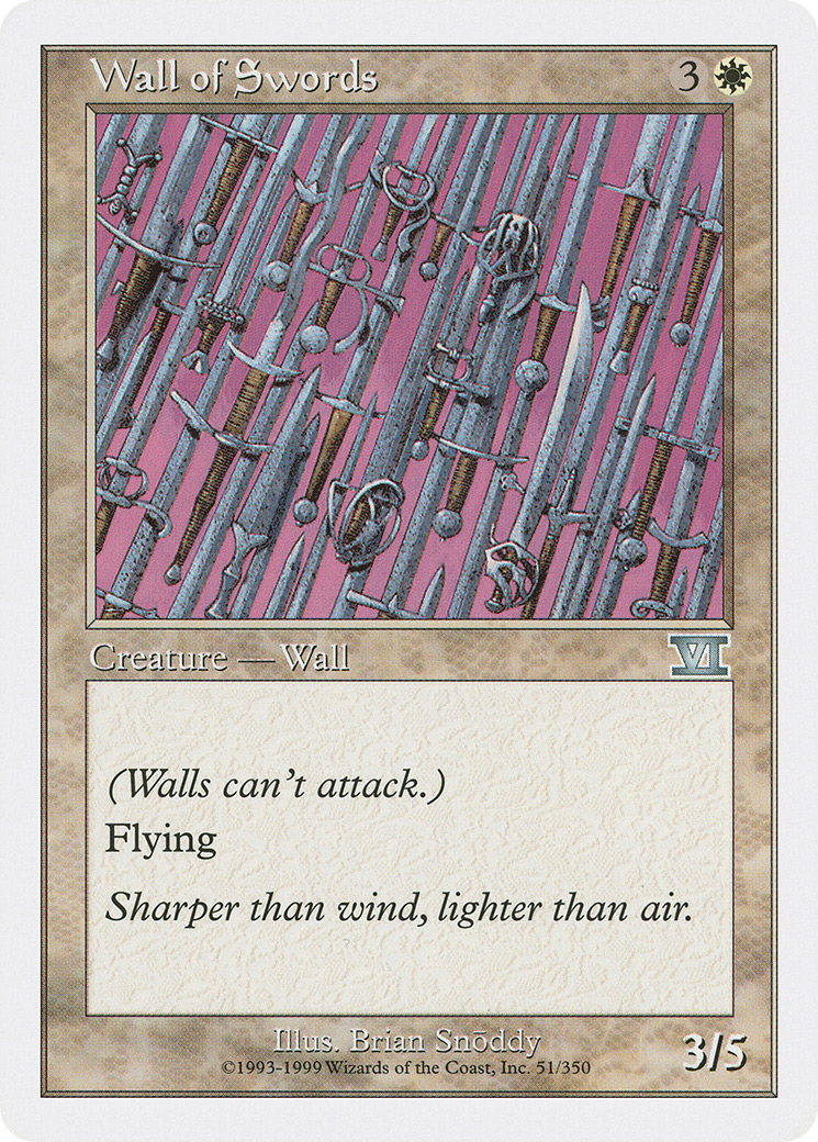 Wall of Swords Card Image