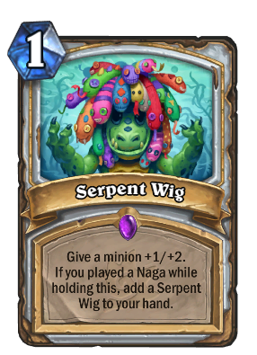Serpent Wig Card Image