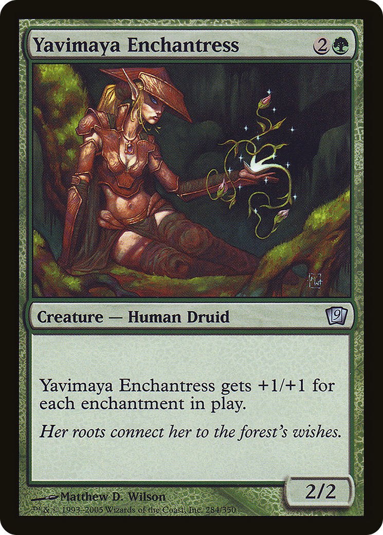 Yavimaya Enchantress Card Image