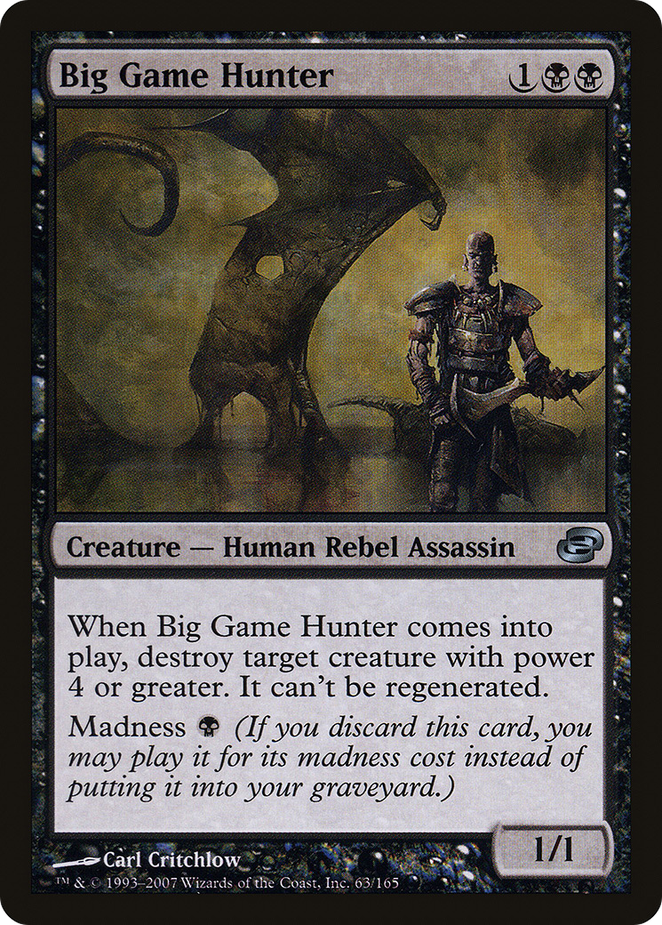 Big Game Hunter Card Image