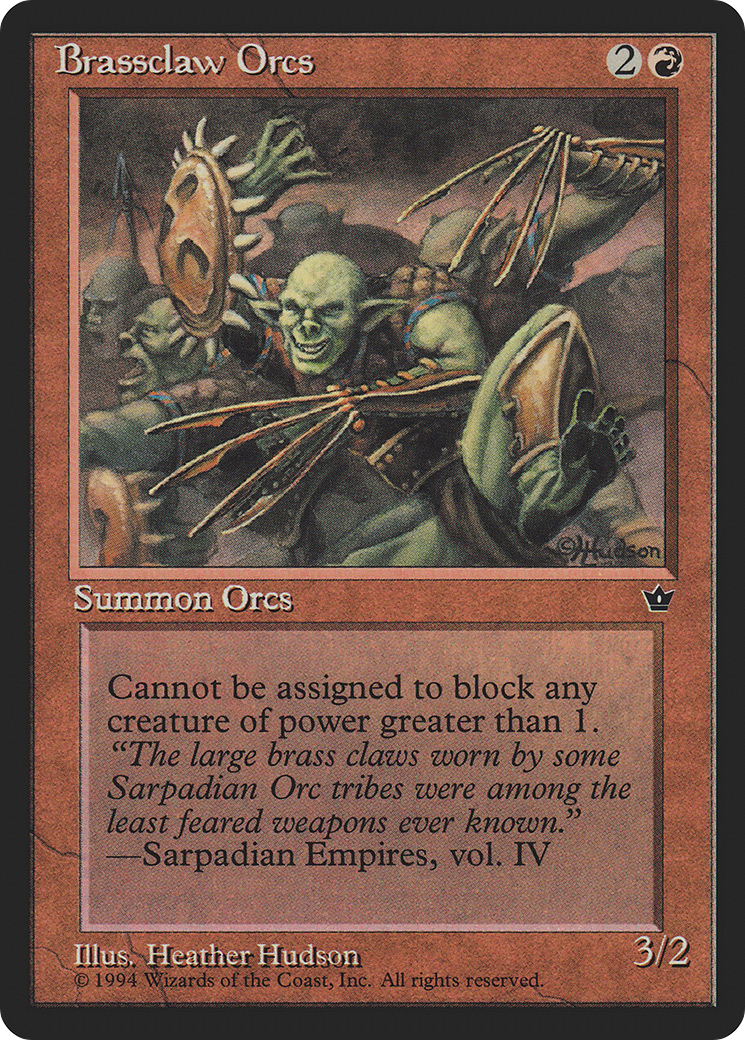 Brassclaw Orcs Card Image