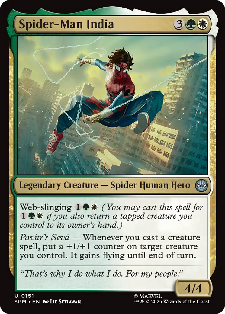 Spider-Man India Card Image
