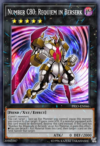 Number C80: Requiem in Berserk Card Image