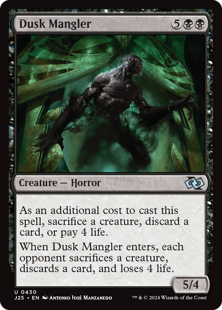 Dusk Mangler Card Image