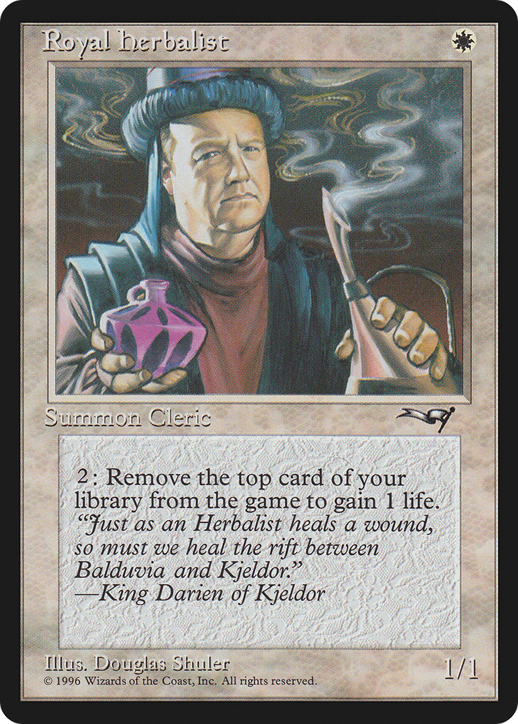 Royal Herbalist Card Image