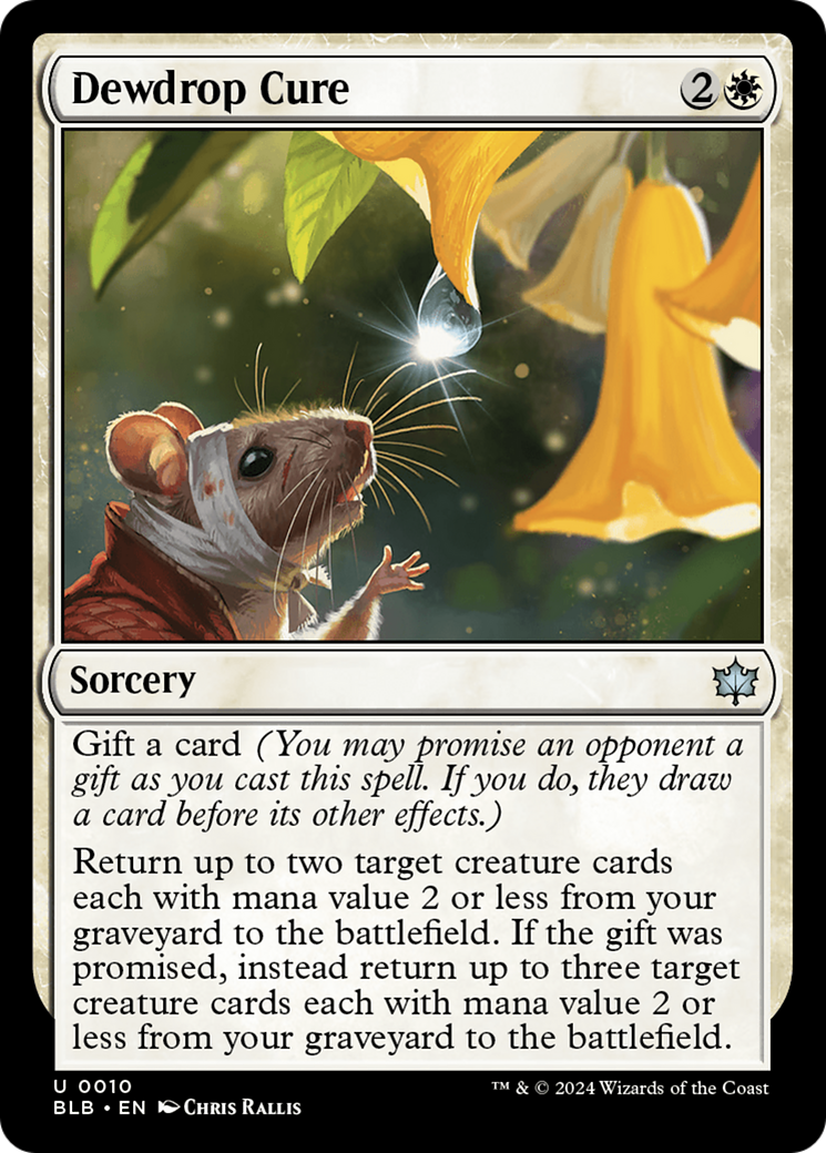 Dewdrop Cure Card Image