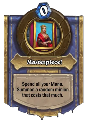 Masterpiece! Card Image