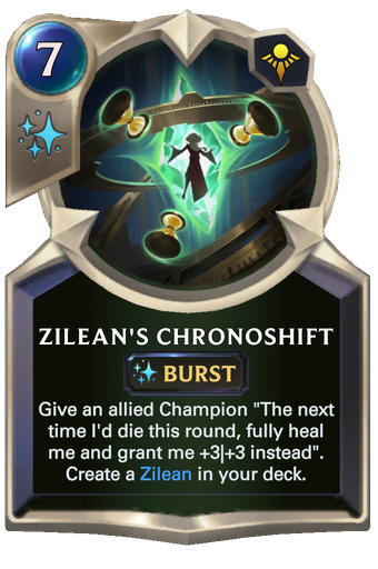 Zilean's Chronoshift Card Image