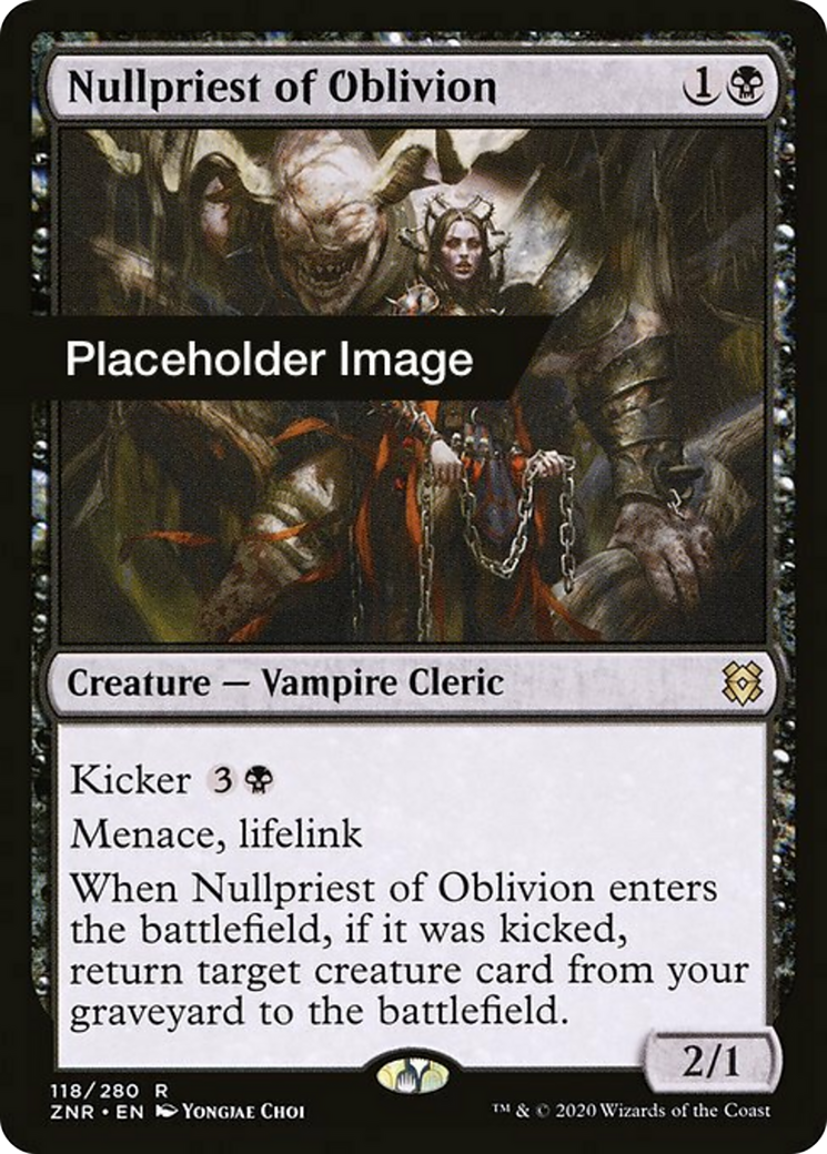 Nullpriest of Oblivion Card Image
