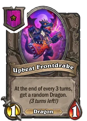 Upbeat Frontdrake Card Image