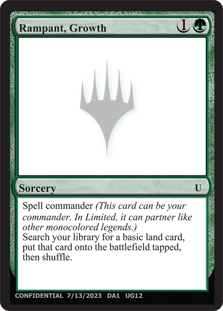 Rampant, Growth Card Image