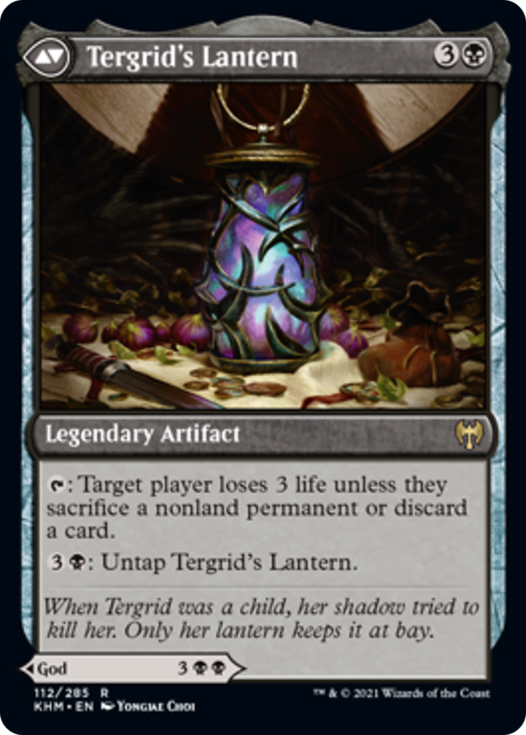 Tergrid, God of Fright // Tergrid's Lantern Card Image