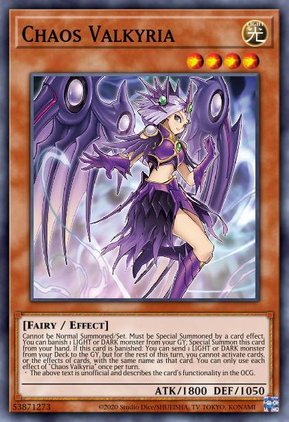 Chaos Valkyria Card Image