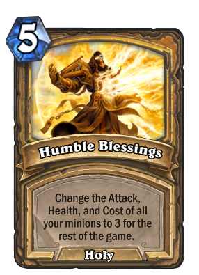 Humble Blessings Card Image