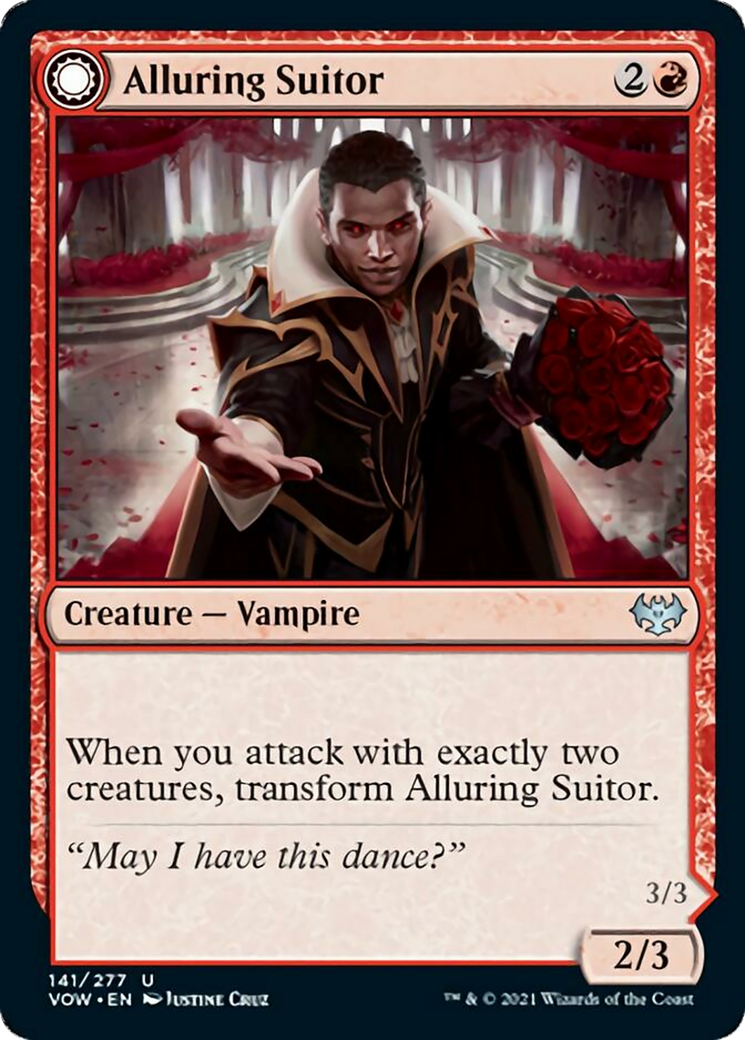 Alluring Suitor // Deadly Dancer Card Image