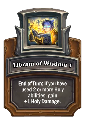 Libram of Wisdom 1 Card Image