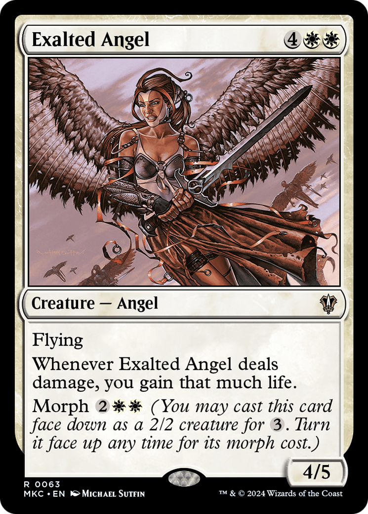 Exalted Angel Card Image