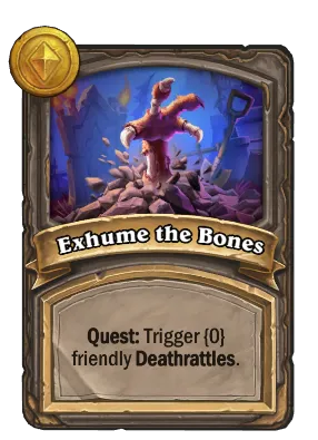 Exhume the Bones Card Image