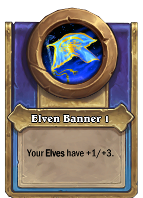 Elven Banner {0} Card Image