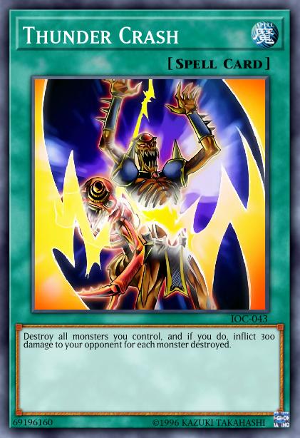 Thunder Crash - Yu-Gi-Oh Cards - Out of Games