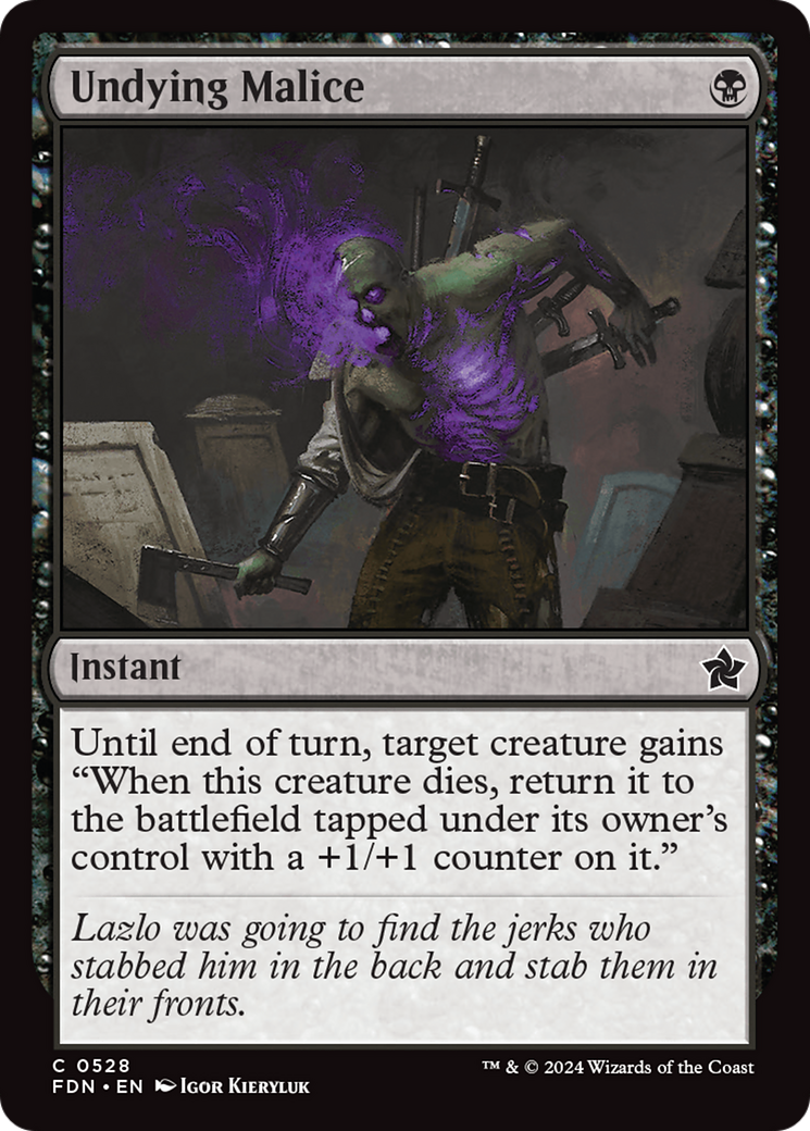 Undying Malice Card Image