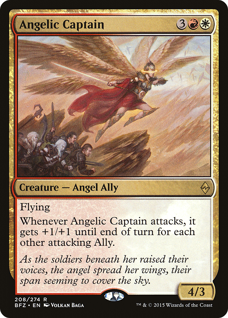 Angelic Captain Card Image